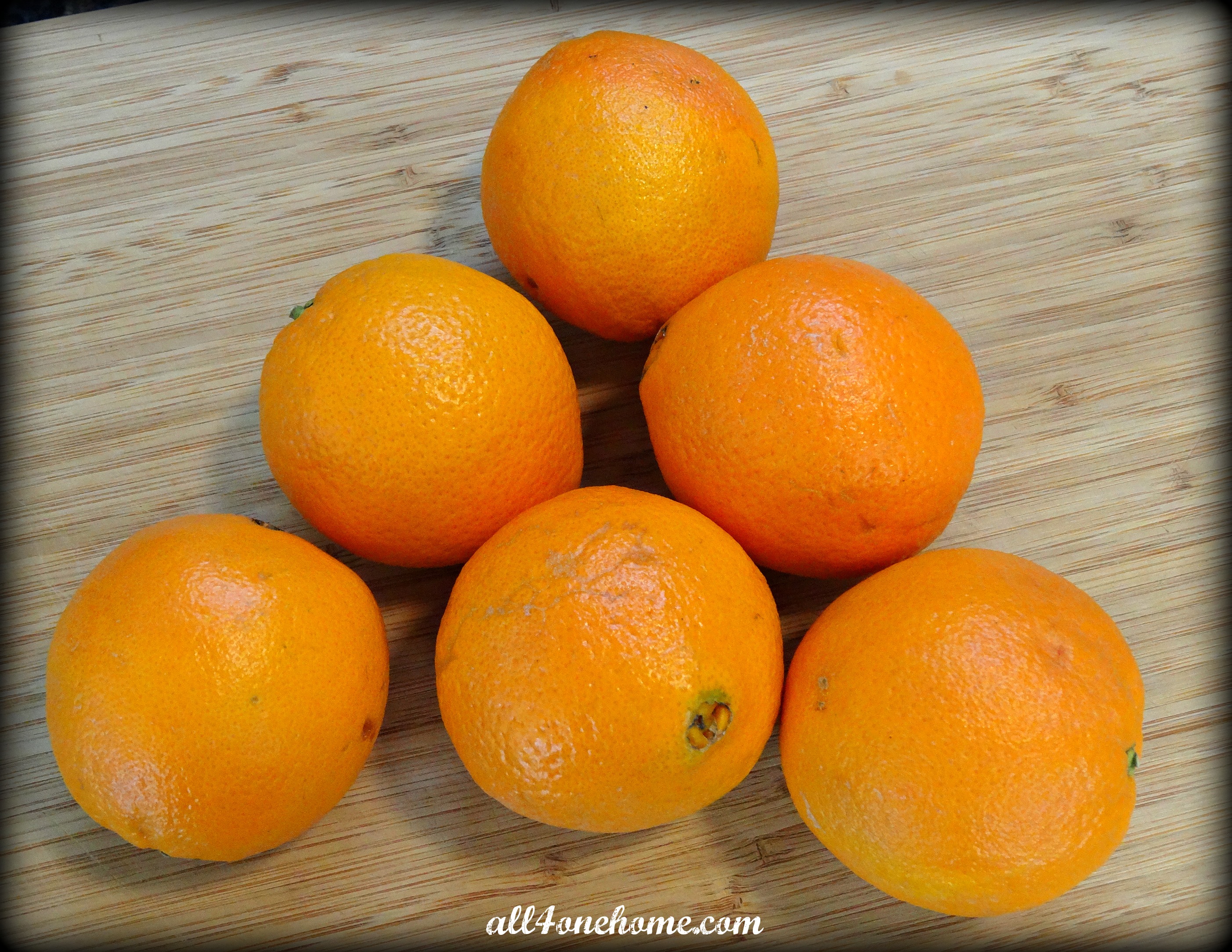 DIY Dried Orange Slices All 4 One Home