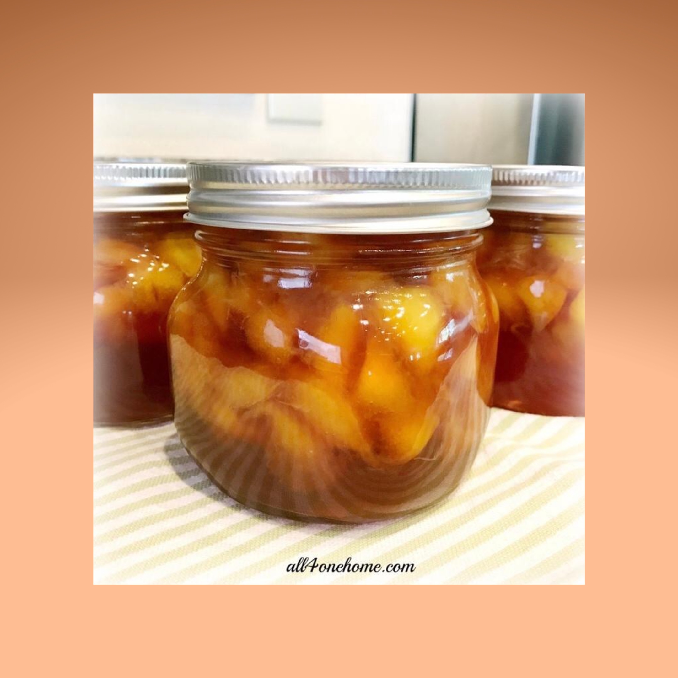 “Just Peachy” Rum Sauce