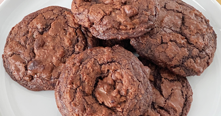 Ghirardelli Triple Chocolate Brownie Mix Cookies