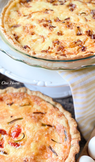Classic Quiche Two Ways