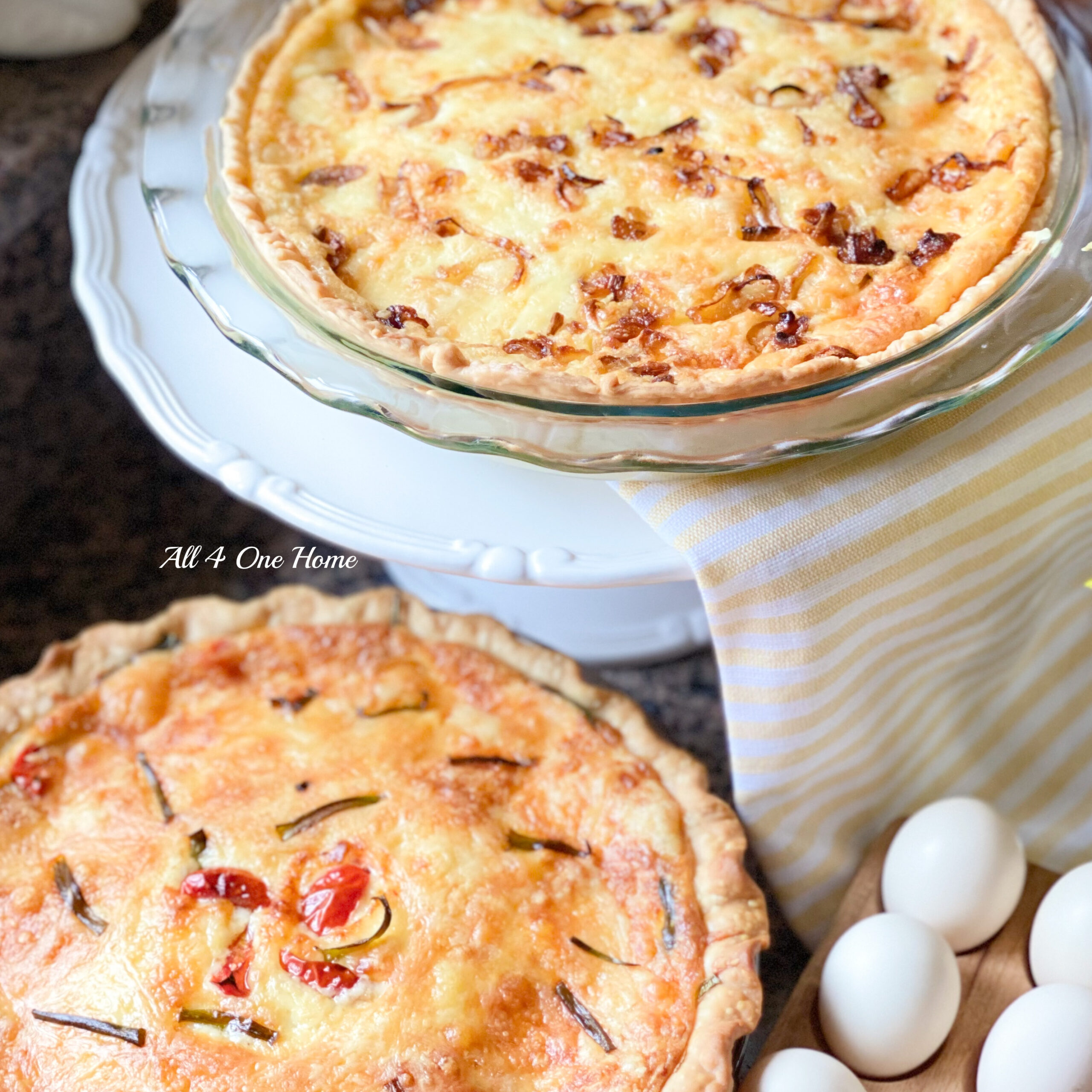 Classic Quiche Two Ways